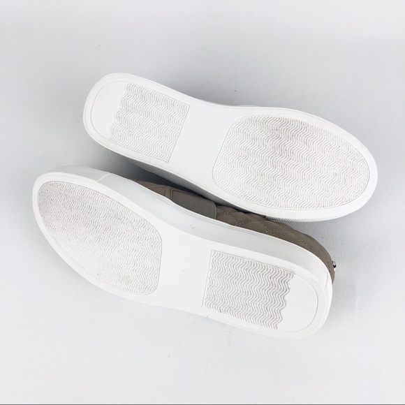 Steve Madden Endell Quilted Taupe Slip On Shoes 7 - Picture 7 of 7